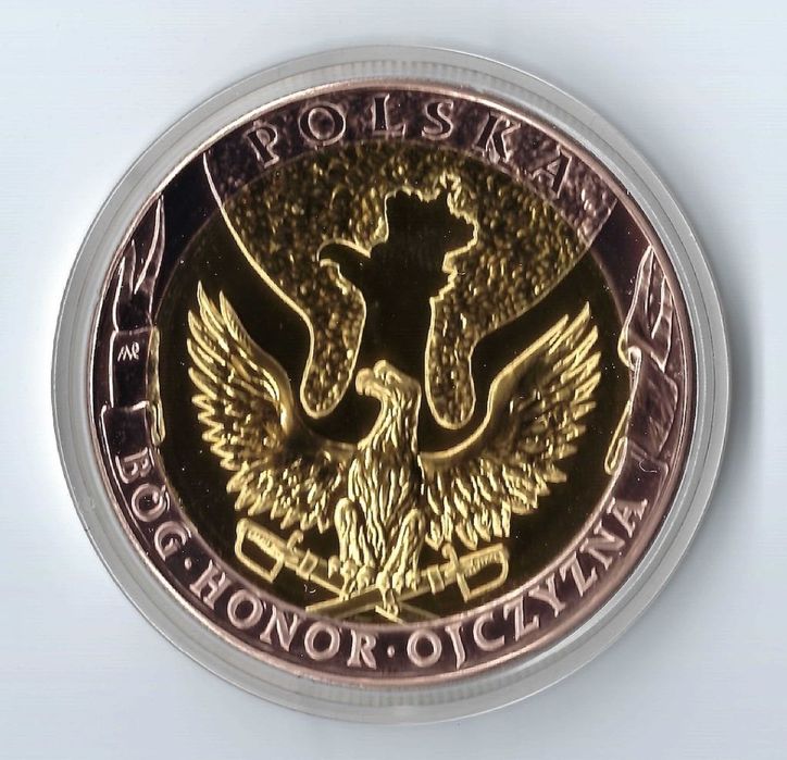 Medal Pokój Toruński 1466 z serii Bóg Honor Ojczyzna