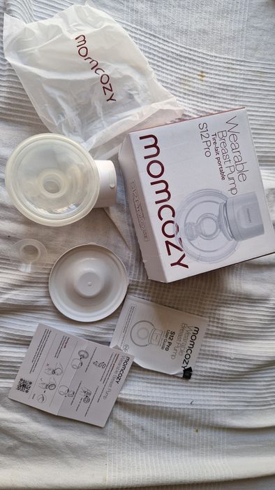 Laktator muszlowy Momcozy s12 pro pojedynczych. Dodatkowy lejek 21mm