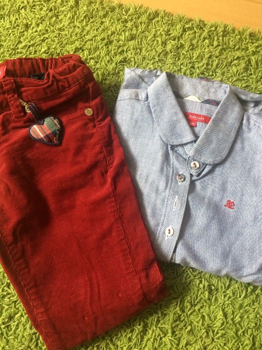 Blusa e calça de menina LION OF PORSCHES tamanho 6A