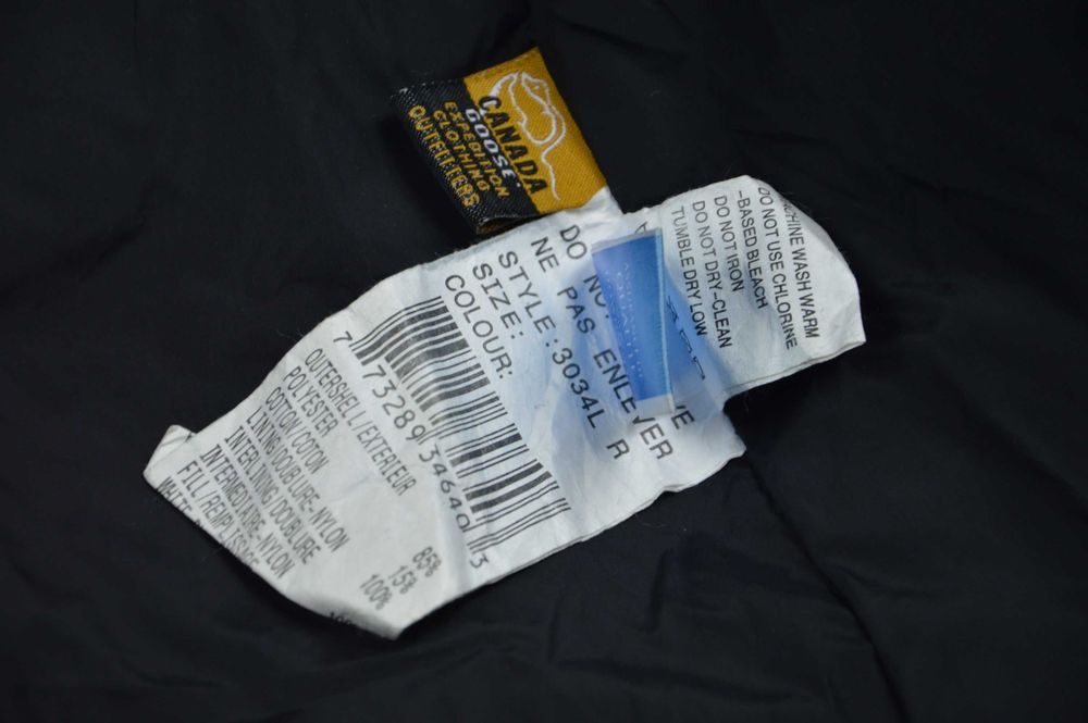 Canada Goose damska kurtka puchowa parka z futrem zimowa gruba - S