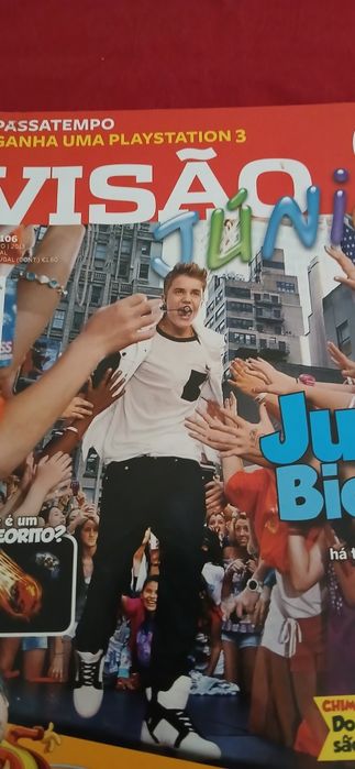 Revista Visão  - Justin Bieber