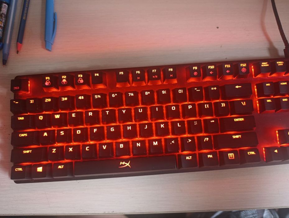 Геймерска клавіатура HYPER X ALLOY ORIGINS RED