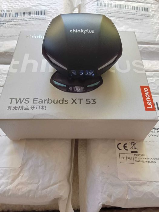 Auriculares/Fones Lenovo XT53 | Bluetooth 5.4 + Som Equilibrado [Novo/Selado]