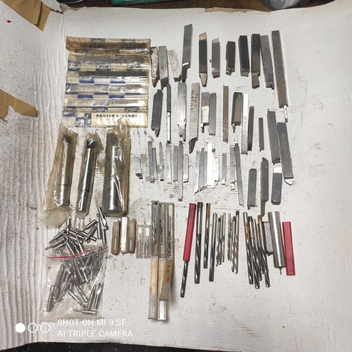 Nożyki do tokarki frezy rozwiertaki