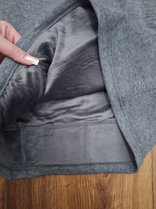 Nowy dres damski z funkcją podgrzewania XL szary