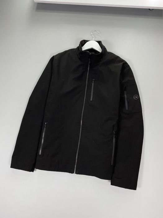 Мужская куртка ветровка Calvin Klein big logo чоловіча вітровка