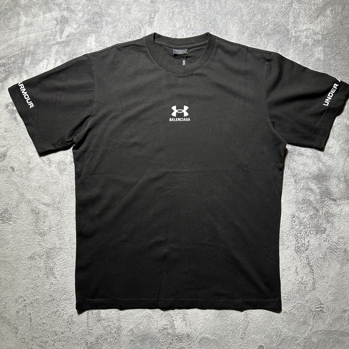 Футболка balenciaga under armour чорна С М