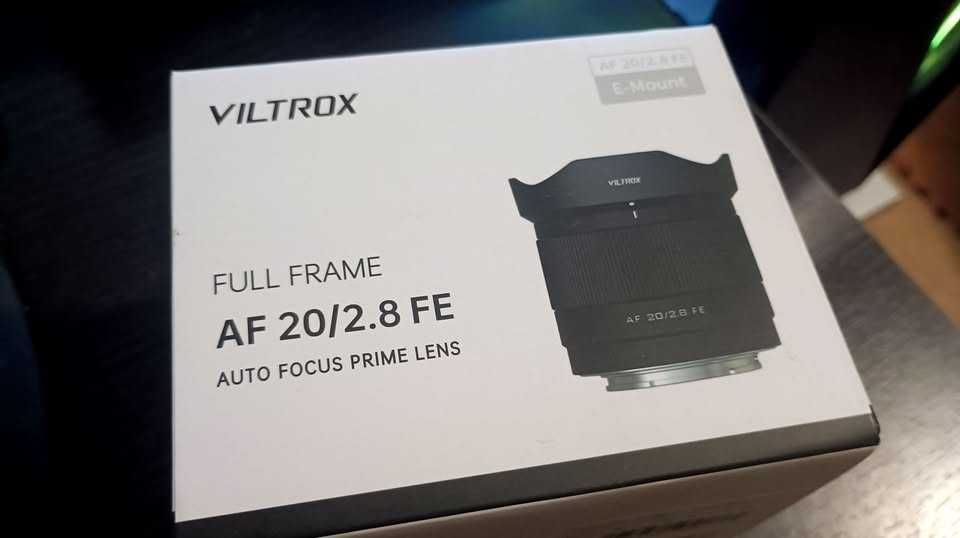 Objetiva Viltrox 20mm 2.8 para Sony FE