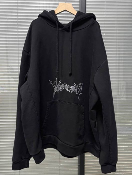 Vetements metal hoodie ветмо