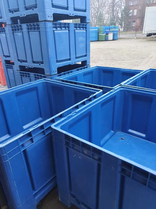 Skrzyniopalety plastikowe kisteny 1200/1000/780