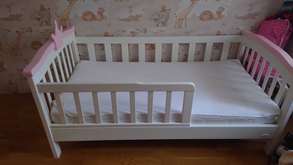 Ліжко дитяче/ підліткове Baby Dream ,спальне місце 80x160 з матрацем