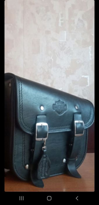 Мото кофры из кожи