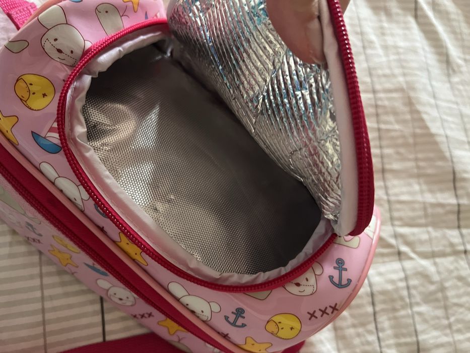 Lancheira rosa imaginarium