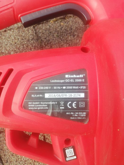 Dmuchawa do liści elektryczna