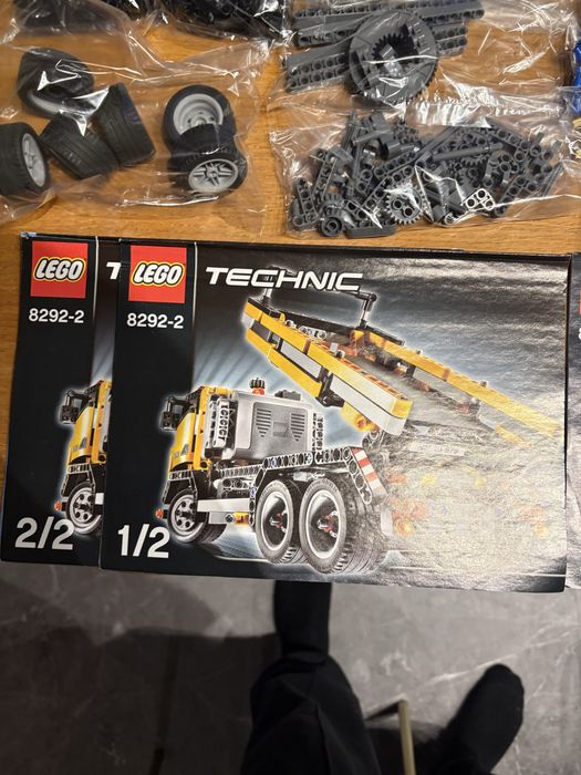 Lego Technic 8292 Ciężarowka z płaską podłogą.
