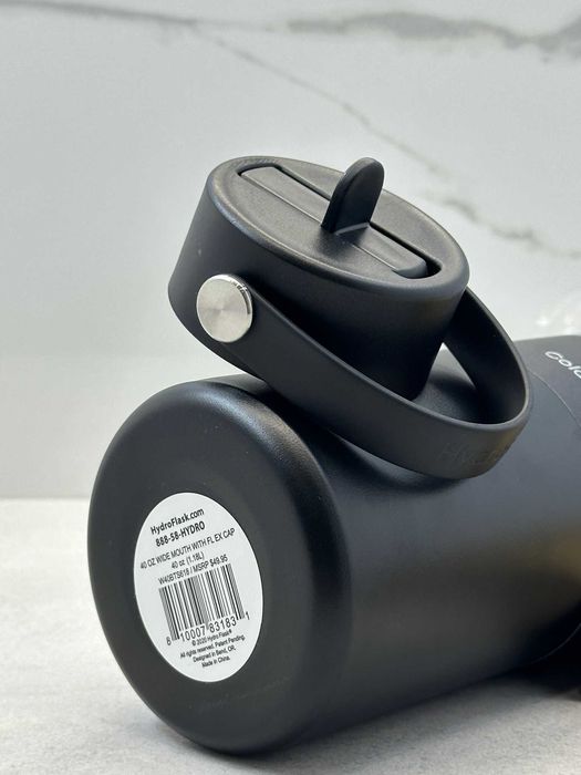 Пляшка Hydro Flask 40 oz (1.18 л) Black / Термос Гидро Фласк Оригинал