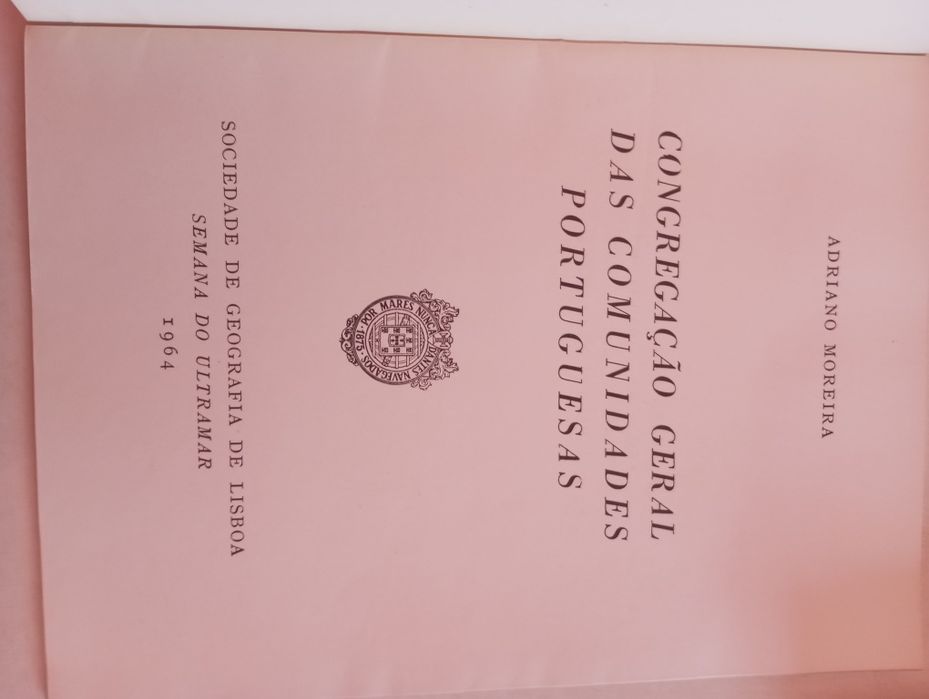 Adriano Moreira - Congregação Geral das Comunidades Portuguesas