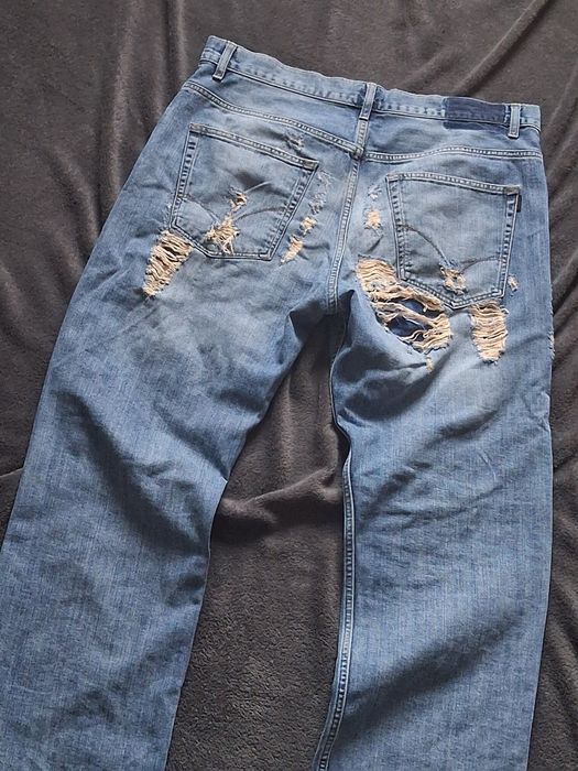 archive type jeans distressed