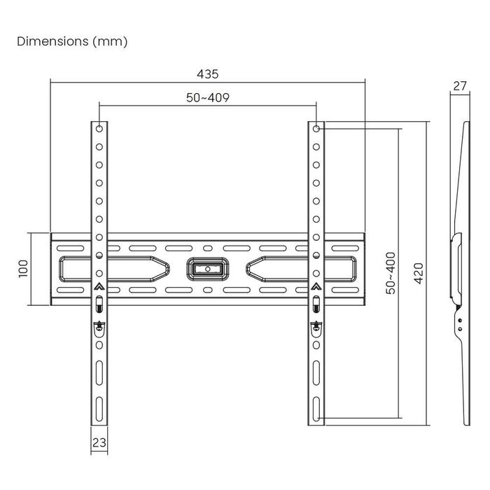 32"-55" Кронштейн для тв ITech PK4F Кріплення для телевізора