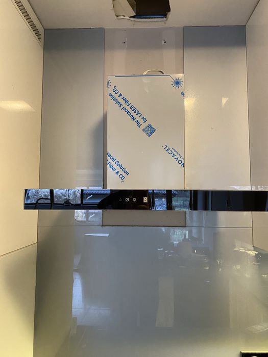 Okap NORTBERG Sento OR Strips Inox-Black nowy, 60cm, PILOT, GWARANCJA