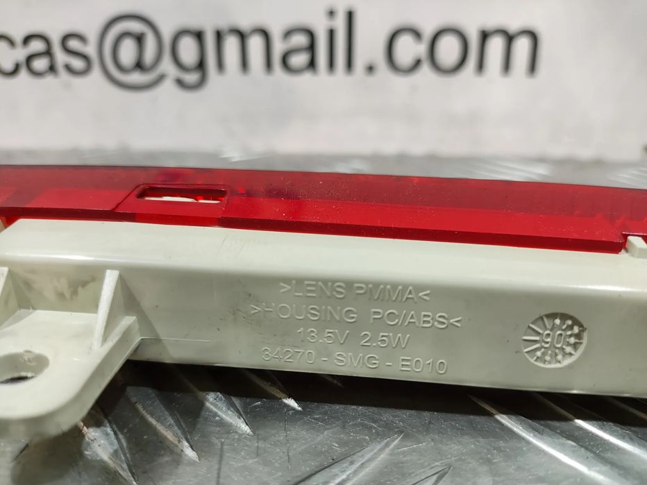 LUZ FAROL FAROLIM TRASEIRO TRÁS 3ª STOP HONDA CIVIC 8 VIII MK8 FN FK