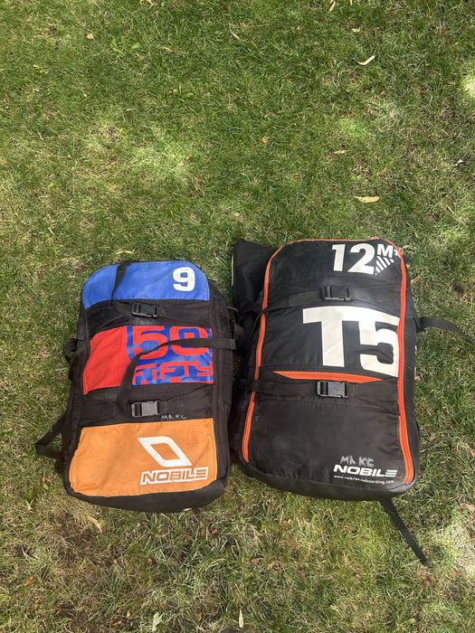 Продам Два Кайта  Nobile 12м и 9м! Сниизил цену!!!