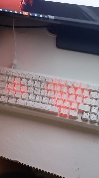 Attack shark x68he teclado profissional