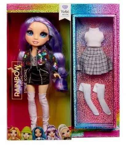 Rainbow High - Violet Doll. Nowy Produkt