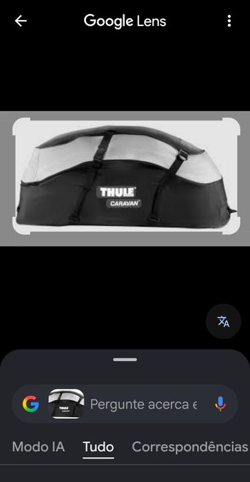 Saco Thule para viagem