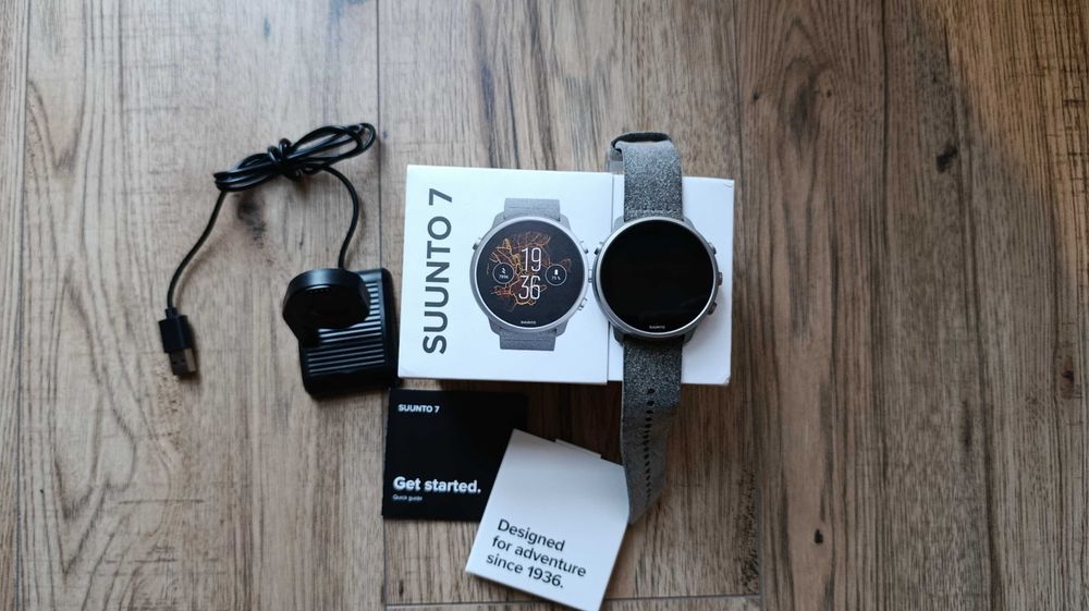 Smartwatch Suunto 7 | GPS, Mapy, WearOS | Stan dobry, zadbany!