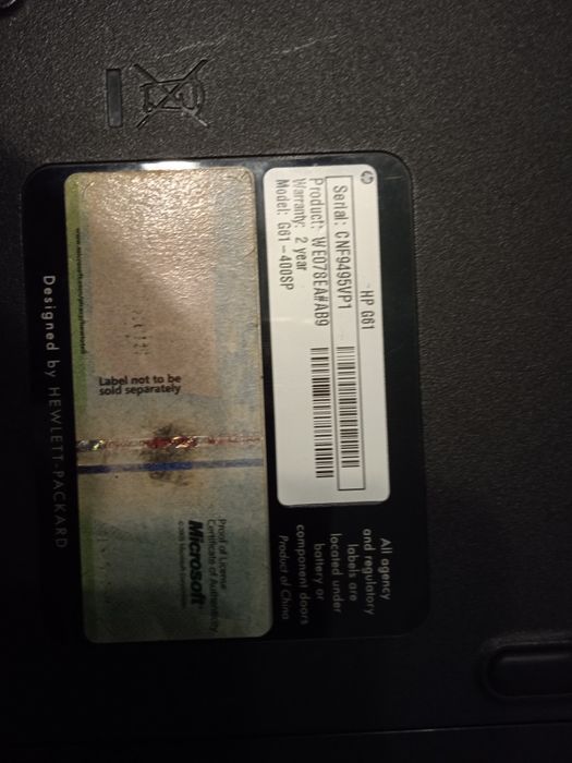 HP Computer in Good Condition441860232200202243