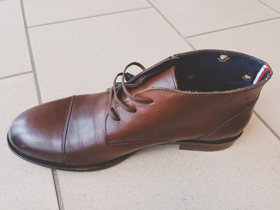 Botki męskie Gino Rossi Tommy Hilfiger