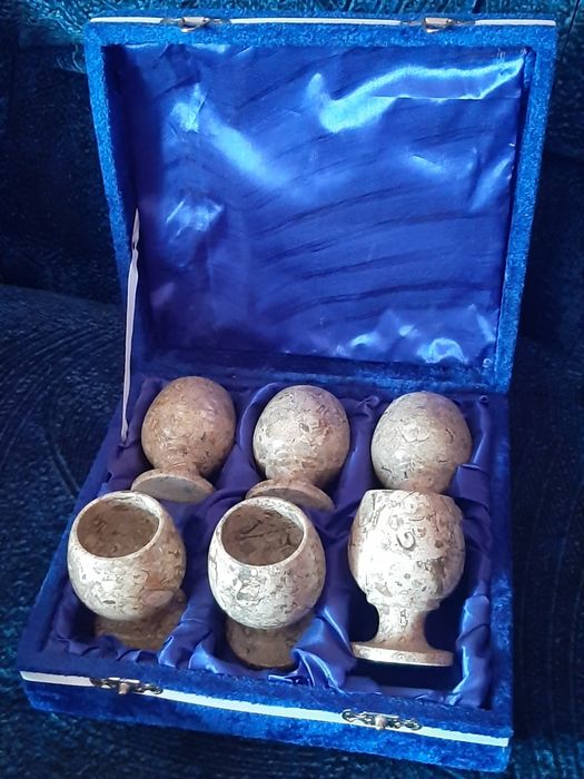 Рюмки из оникса ручная работа