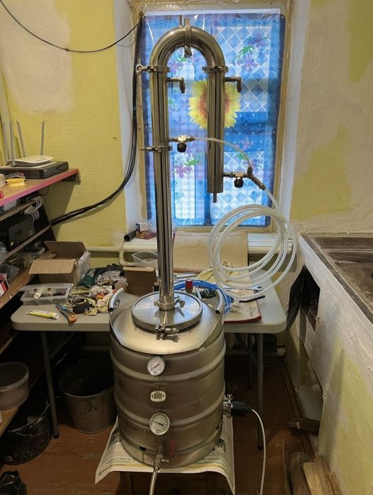 Перегонный куб автоклав дистиллятор ректификационная колонна аппарат