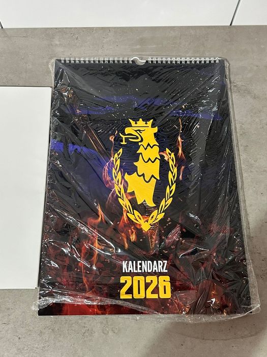 2 x Kalendarz 2026 trójdzielny i miesięczny  Pogoń Szczecin