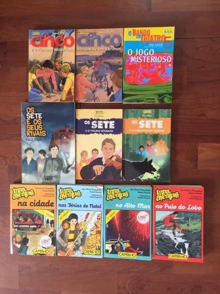 Livros de aventuras infantis - Cinco, Sete, Uma Aventura