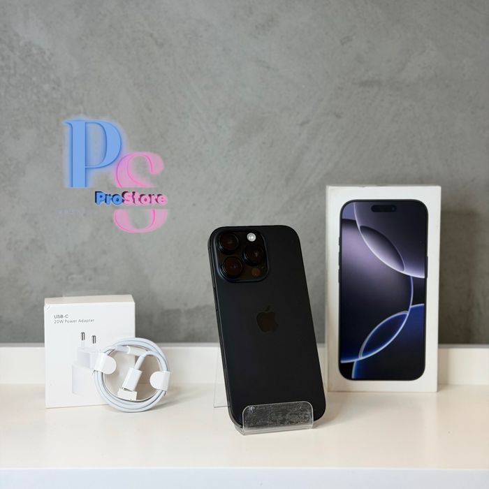 Apple iPhone 16 Pro 256GB Black Titanium | Bateria 99% | Sklep FV GW