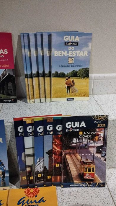 Colecção Revistas Guia Expresso (Hóteis de Sonho, Bem Estar, Porto)