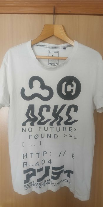 Футболка белая мужская