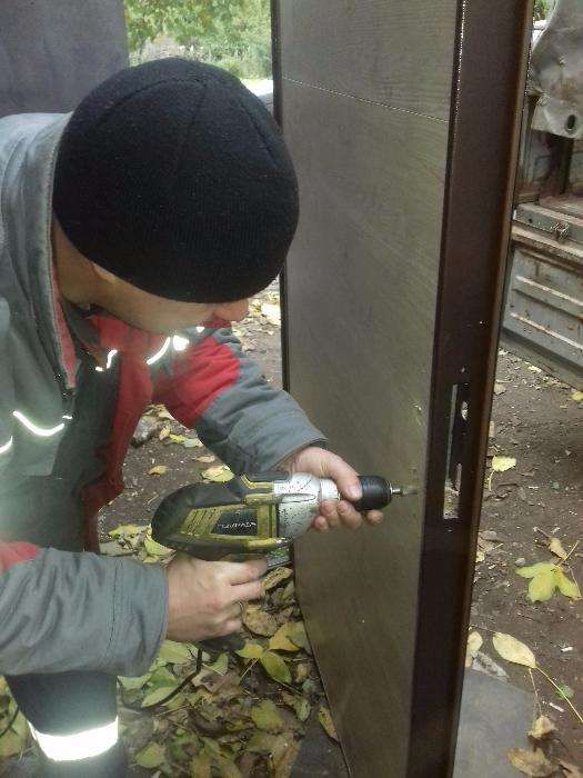 Дверь входная. Установка