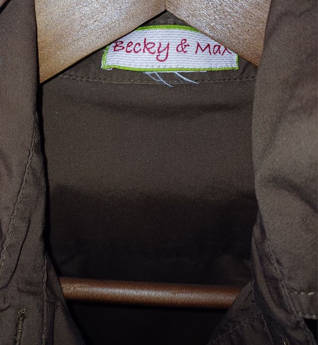 Koszula sukienka szmizjerka czekoladowa brąz długa wiązana