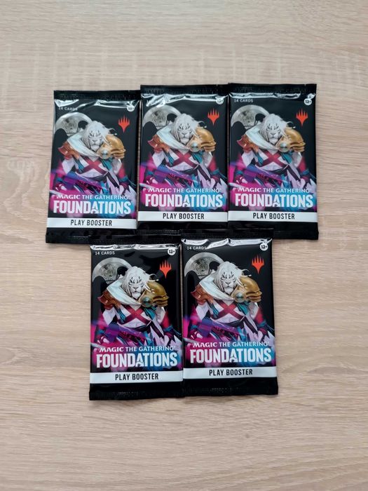 MtG Foundations, 5 boosterów, NOWE, j.angielski