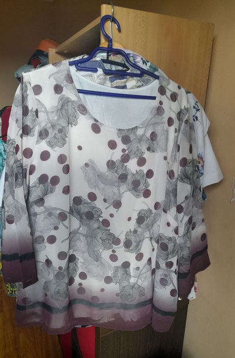 Elegancka bluzeczka na podszewce X XL