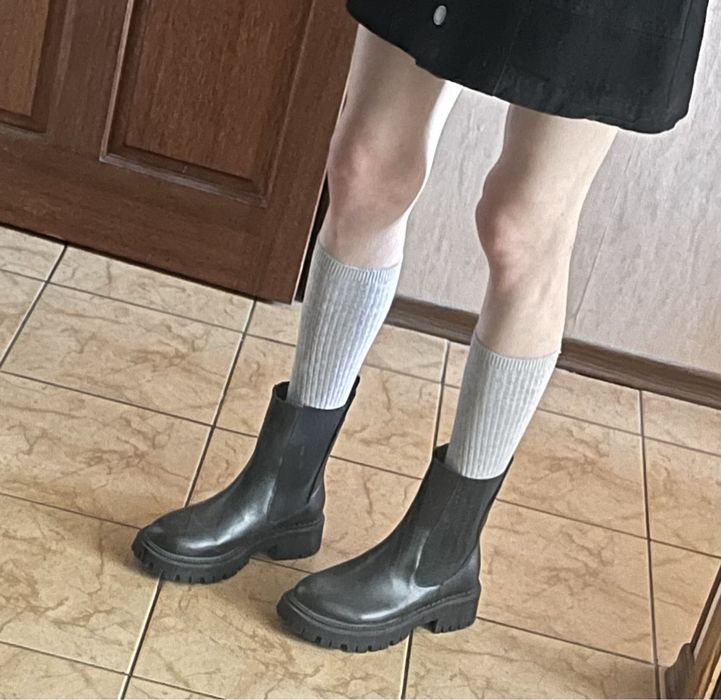 Шкіряні жіночі черевики
