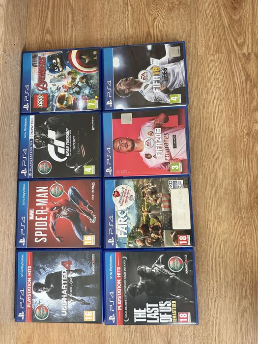 Ps4 slim 860GB edição Gran Turismo c 8 jogos