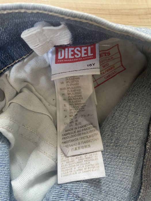 Jeansy jasne Diesel