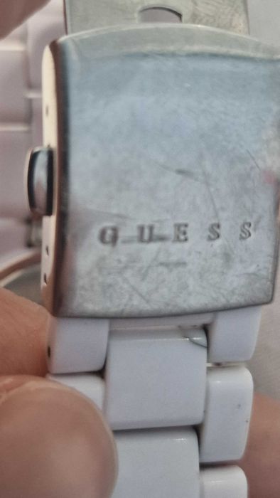 Relogio guess branco homem