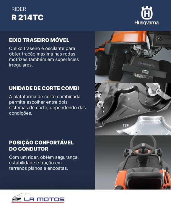 Rider Husqvarna R 214 TC Comfort Edition