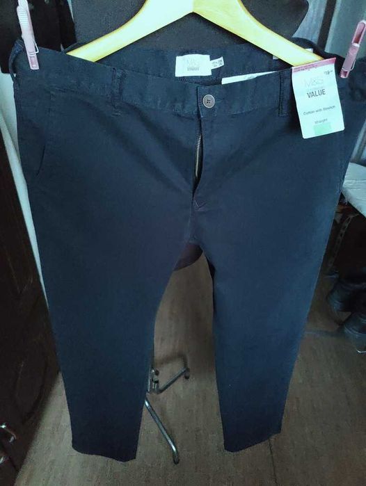 Джинсы (chino Marks&Spencer United Kingdom w36 stretch navy.