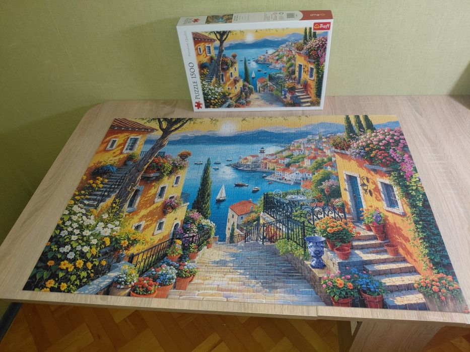 Пазлы в отличном состоянии на 500,1000,1500 элементов.Возможен обмен